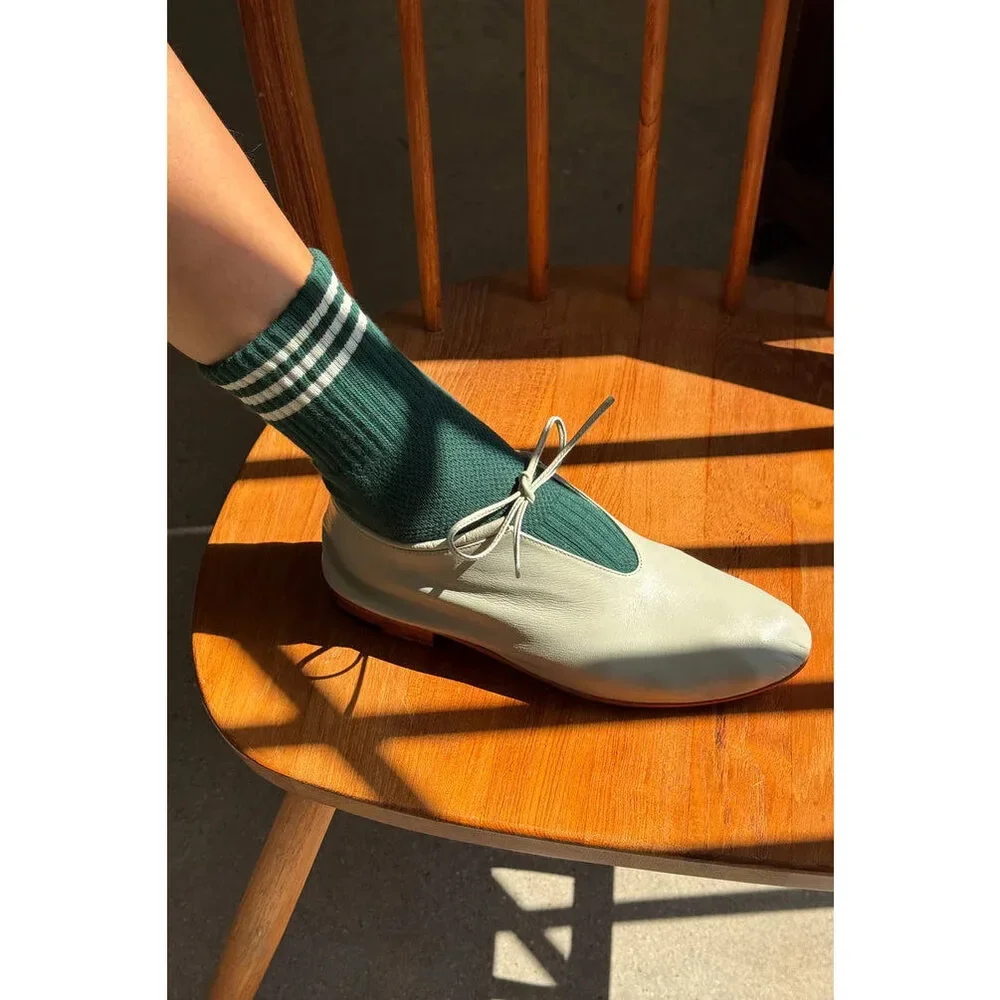 Le Bon Shoppe - Girlfriend Socks | Hunter Green